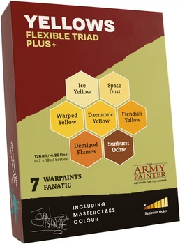 Zestaw farb The Army Painter Flexible Triad PLUS+ Yellows (5713799809000)