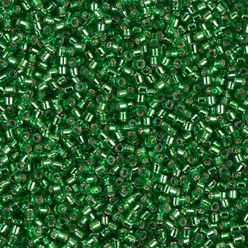 DB-46 Бісер Miyuki Delica Beads 11/0 (блискучий зелений), 50 г