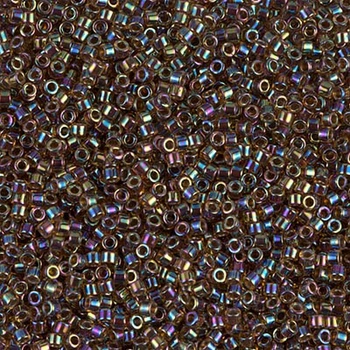 DB-87 Бісер Miyuki Delica Beads 11/0 (блискучий райдужний коричневий), 50 г