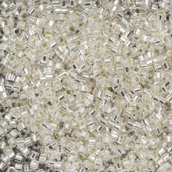 DBC-41 Бісер Miyuki Delica Beads Cut 11/0 (рубка срібний), 50 г
