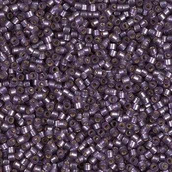 DB-695 Бісер Miyuki Delica Beads 11/0 (блискучий темно-бузковий), 50 г