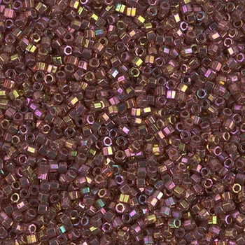 DBC-103 Бісер Miyuki Delica Beads Cut 11/0 (рубка червоно-райдужний), 50 г
