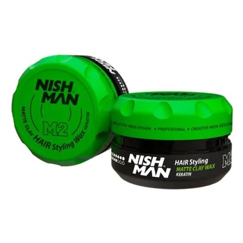 Матова глина для укладання волосся Nishman М2 100мл