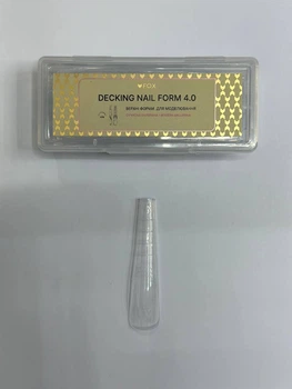 Верхние формы для моделирования F.O.X Decking Nail form 4.0 Современная Балерина 28 шт