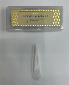 Верхние формы для моделирования F.O.X Decking Nail form 4.0 Бриджит 14 шт