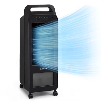 Охолоджувач повітря Klarstein Cooler Rush 3-в-1 132 м³/година (10035825) Чорний