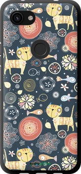 Чехол на Google Pixel 3a Котята v4 "1224b-1700-70447"