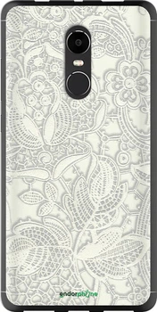 Чехол на Xiaomi Redmi Note 4X Белое кружево "4383u-951-70447"