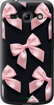 Чехол на Samsung Galaxy Core Plus G3500 Coquette Ribbons Dark Coquette "6767u-359-70447"