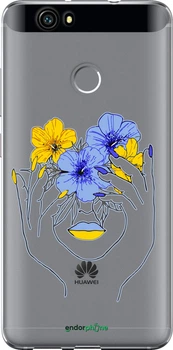 Чехол на Huawei Nova Девушка v4 "5276t-439-70447"