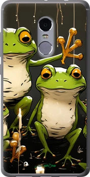 Чехол на Xiaomi Redmi Note 4 Жабки 2 "5657u-352-70447"