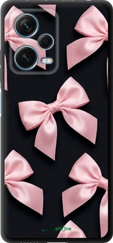 Чехол на Xiaomi Redmi Note 12 Pro+ 5G Coquette Ribbons Dark Coquette "6767b-3612-70447"