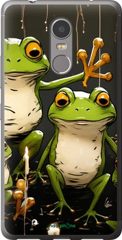 Чехол на Lenovo K6 Note Жабки 2 "5657t-453-70447"