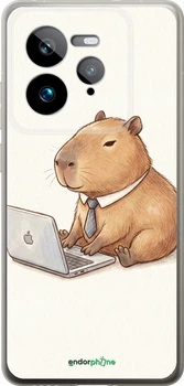Чохол Realme GT 7 Pro Funny Capybara CEO Working "6777u-3893-70447"