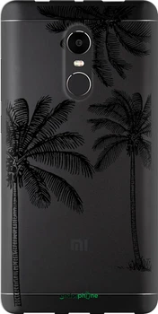 Чехол на Xiaomi Redmi Note 4X Пальмы1 "4634u-951-70447"