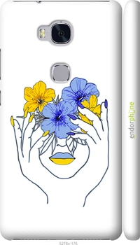 Чохол Huawei Honor 5X Дівчина v4 "5276m-176-70447"
