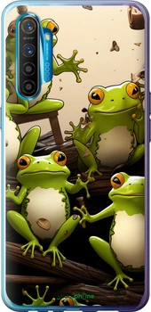 Чехол на Realme XT Жабки "5656u-1868-70447"
