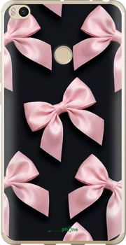 Чехол на Xiaomi Mi Max 2 Coquette Ribbons Dark Coquette "6767t-994-70447"