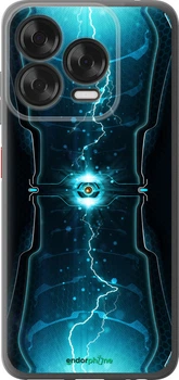 Чехол на ZTE Nubia V70 Design Молнии в цилиндре "120u-4084-70447"