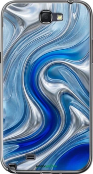 Чехол на Samsung Galaxy Note 2 N7100 Liquid Chrome "6781t-17-70447"