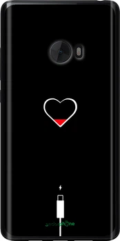 Чехол на Xiaomi Mi Note 2 Подзарядка сердца "4274u-422-70447"