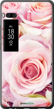 Чехол на Meizu Pro 7 Plus Розы "525u-1131-70447"
