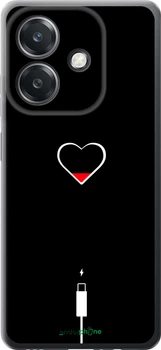 Чехол на Oppo A3X 4G/5G Подзарядка сердца "4274u-3815-70447"
