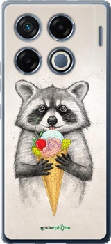 Чохол на Infinix GT 20 Pro Енотик з морозивом "4602u-3735-70447"