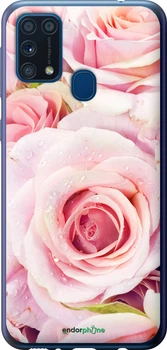 Чохол Samsung Galaxy M31 M315F Троянди "525u-1907-70447"