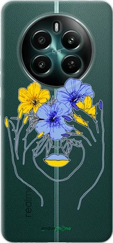 Чехол на Realme 12+ Девушка v4 "5276u-3650-70447"
