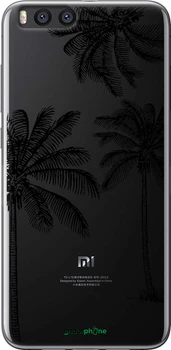 Чехол на Xiaomi Mi Note 3 Пальмы1 "4634u-978-70447"
