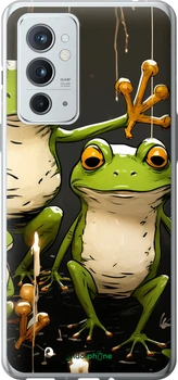 Чехол на OnePlus 9RT Жабки 2 "5657u-2520-70447"