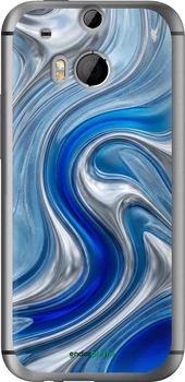 Чехол на HTC One M8 Liquid Chrome "6781u-30-70447"