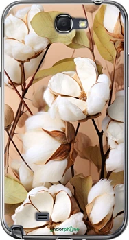 Чехол на Samsung Galaxy Note 2 N7100 Хлопок "5665u-17-70447"