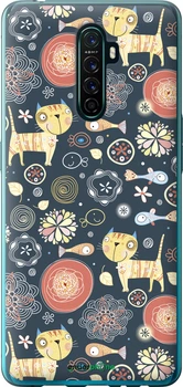 Чехол на Oppo Reno Ace Котята v4 "1224u-1964-70447"