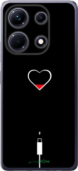 Чехол на Infinix Note 30 Подзарядка сердца "4274u-3138-70447"
