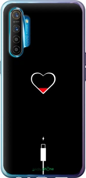 Чехол на Realme XT Подзарядка сердца "4274u-1868-70447"