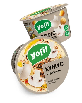 Хумус с грибами ТМ Yofi 250г