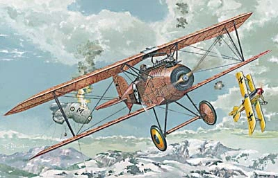 Немецкий истребитель Albatros D.III Oeffag s.153 (early) Сборная пластикова модель в масштабе 1:72 Roden