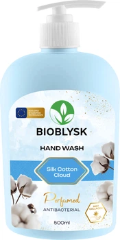 Рідке крем-мило парфумоване BioBlysk Антибактеріальне Silk Cotton Cloud 500 мл (4820285280784)