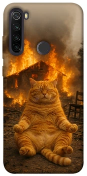 Чехол Burning cat для Xiaomi Redmi Note 8T