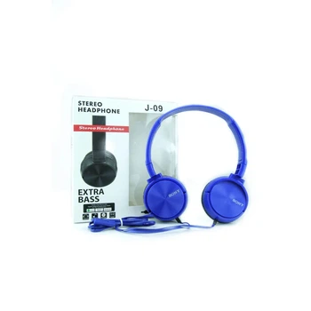 Навушники накладні з мікрофоном HEADSET J09 зручні для повсякденного використання відмінне звучання різні кольори