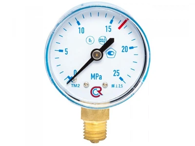 Кислородный манометр 0-25МПа P-608