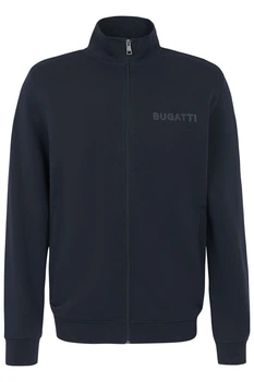 Мужской джемпер длинный замок Bugatti 65070B/390 8750 синий 3XL