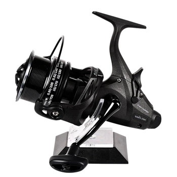 Катушка рыболовная безынерционная Sam's Fish Trophy Carp Черная размер 8000 6+1 BB передаточное число 5.1:1 две шпули (SF24340-8)