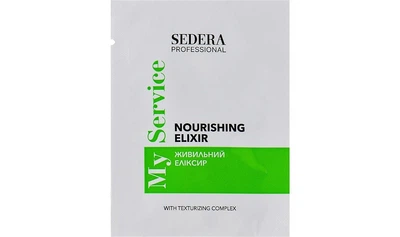 Живильний еліксир Sedera для волосся Professional My Service Nourishing Elixir (пробник) 3 мл