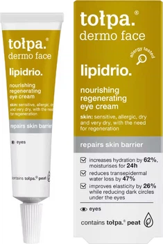 Крем для кожи вокруг глаз Tolpa Dermo Face Lipidrio Nourishing Regenerating Eye Cream Питательный и регенерирующий 10 мл (5903900965002)