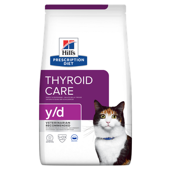 Сухой корм для котов Hill's PD Feline Y/D для щитовидной железы для взрослых кошек 3 кг