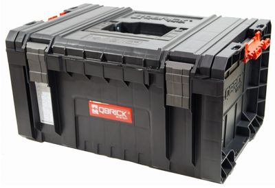 Ящик для инструментов до 50 кг Qbrick System PRO Toolbox 2.0 450x322x240 мм, модульный, пластиковый, черный