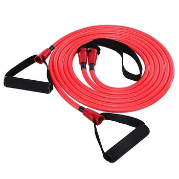 Тренажер для плавания с ручками для тренировки гребка YINGFA TRAINING BELT PL-4047-Q4B Длина-4м диаметр 1,1см